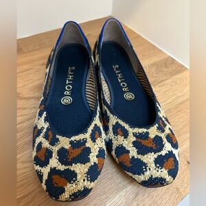 Animal print Rothy’s size 9.5